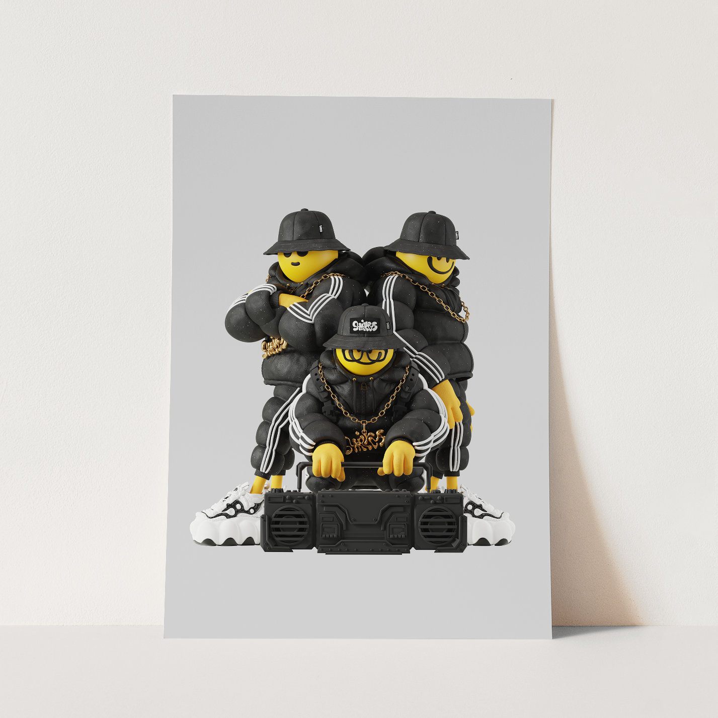 "TRACKSUIT LEGENDS" PRINT