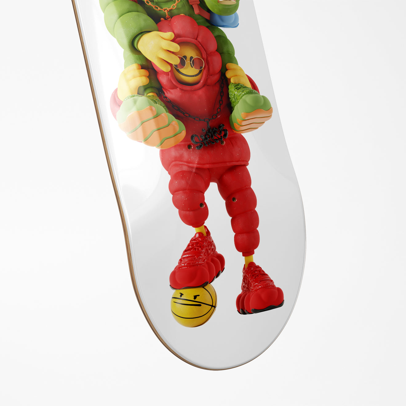 "TAG TRIAD" - SKATEBOARD WALL ART