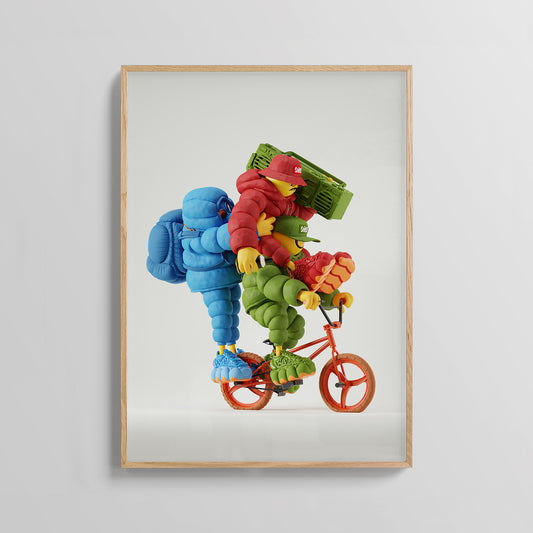 "BOOMBOX EXPRESS" PRINT
