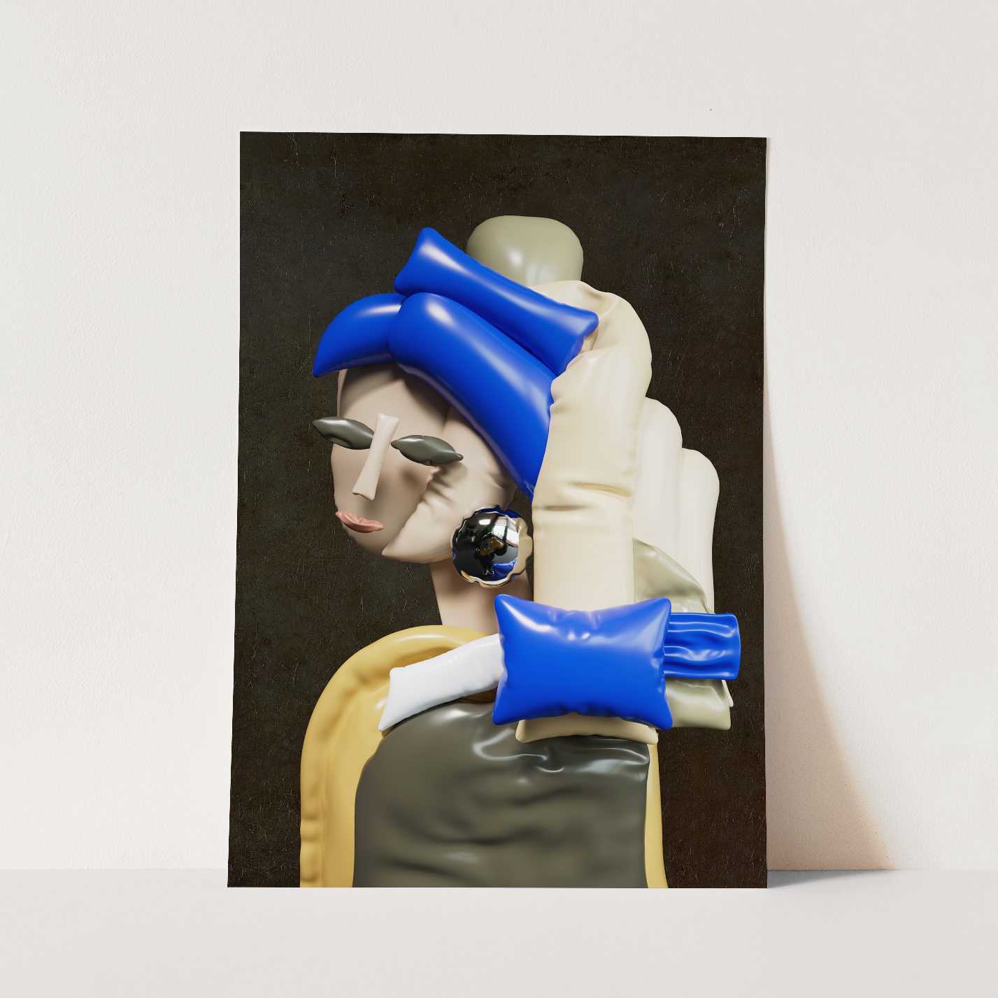"GIRL WITH A PEARL EARRING" PRINT