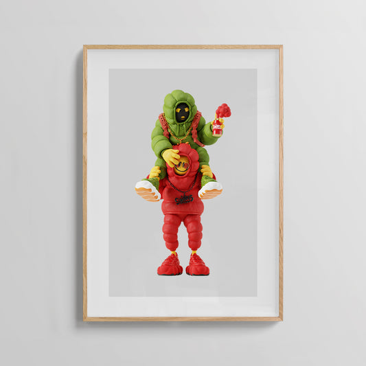 "URBAN HEIGHTS" PRINT